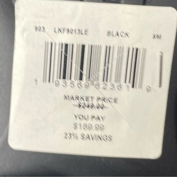 Kenneth Cole Lina Tall Black Leather Boots Women’s Elegant Western Size 8 NWT - Picture 9 of 10